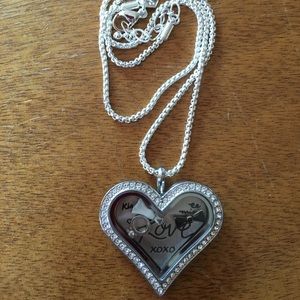 Wedding Locket with Trinkets